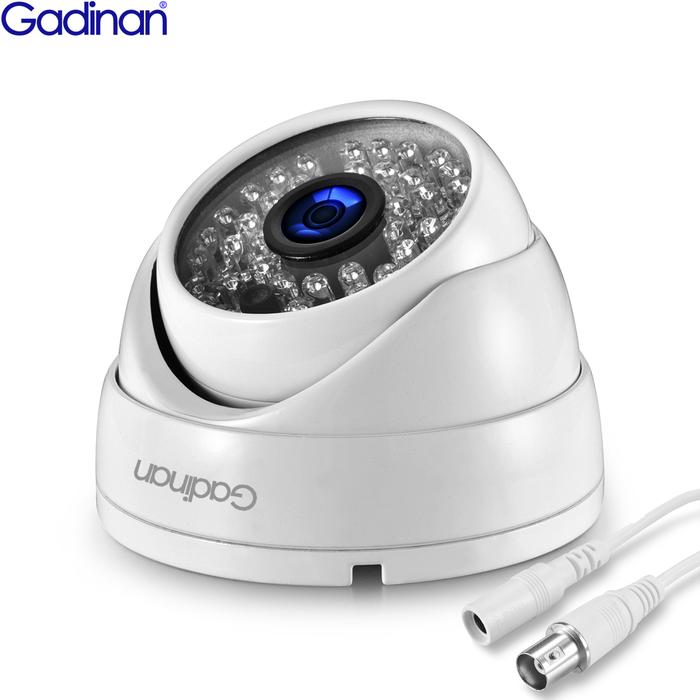 Gadinan Analog CCTV Camera Wired 800TVL 1000TVL Dome Metal IP66 Waterproof HD 2.8mm Lens Wide Angle 