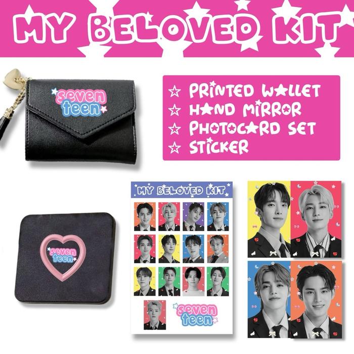 MY BELOVED WALLET FANKIT SEVENTEEN RIIZE BOYNEXTDOOR