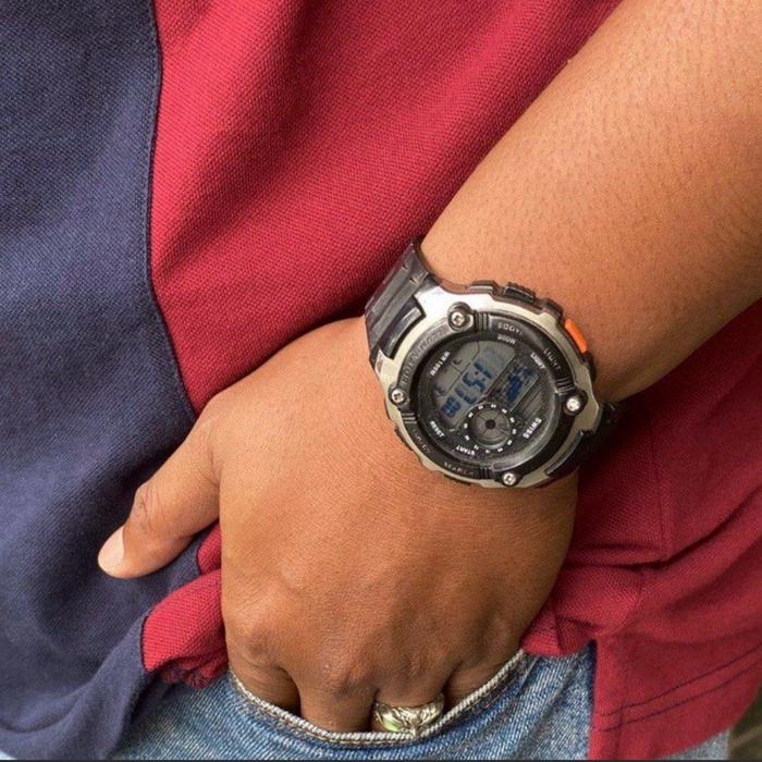 Jam Tangan Digital Sporty SA Lawas/Jadul 90's Pria Original