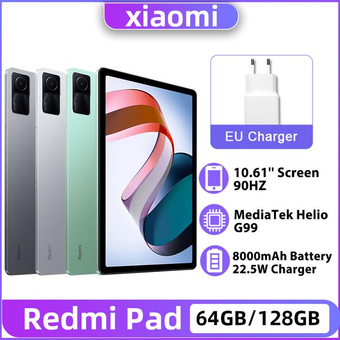 New Global Version Xiaomi Redmi Pad 64GB / 128GB MTK Helio G99 90Hz
