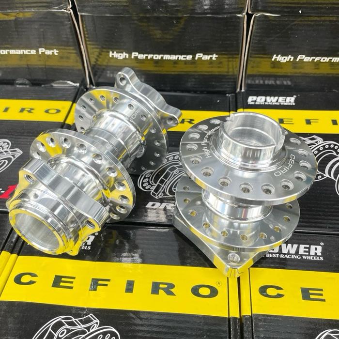 TROMOL MINI CEFIRO SET DEPAN BELAKANG DOUBLE DISC ALUMUNIUM SEPAKET