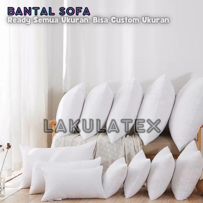 Bantal Sofa 40x40 50x50 Sofa Bed Bantal Kursi Ruang Tamu Xtra Padat - 50x50