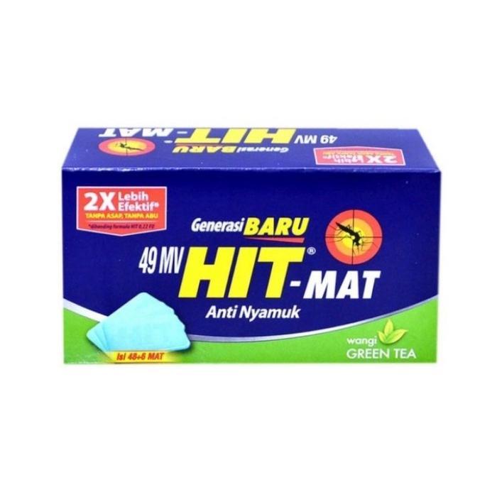 HIT MAT Anti Nyamuk Refill Isi 48+6 / Isi Ulang Hit Mat Anti Nyamuk Elektrik