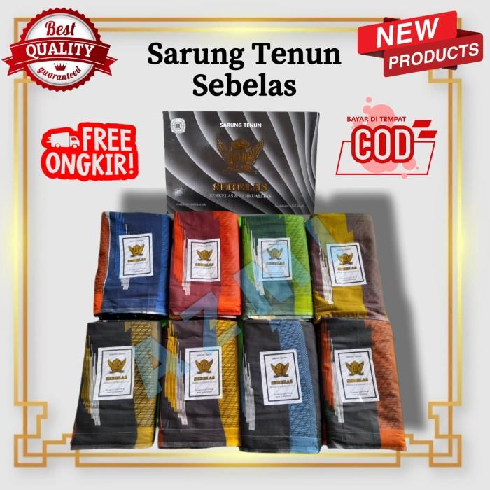 Sarung Sebelas Motif BHS SIF / Sarung Tenun / Sarung Sebelas MOTIF BHS