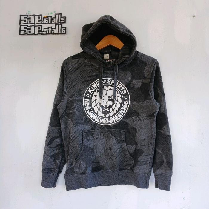 Hoodie Vintage NJPW 1972 Camo