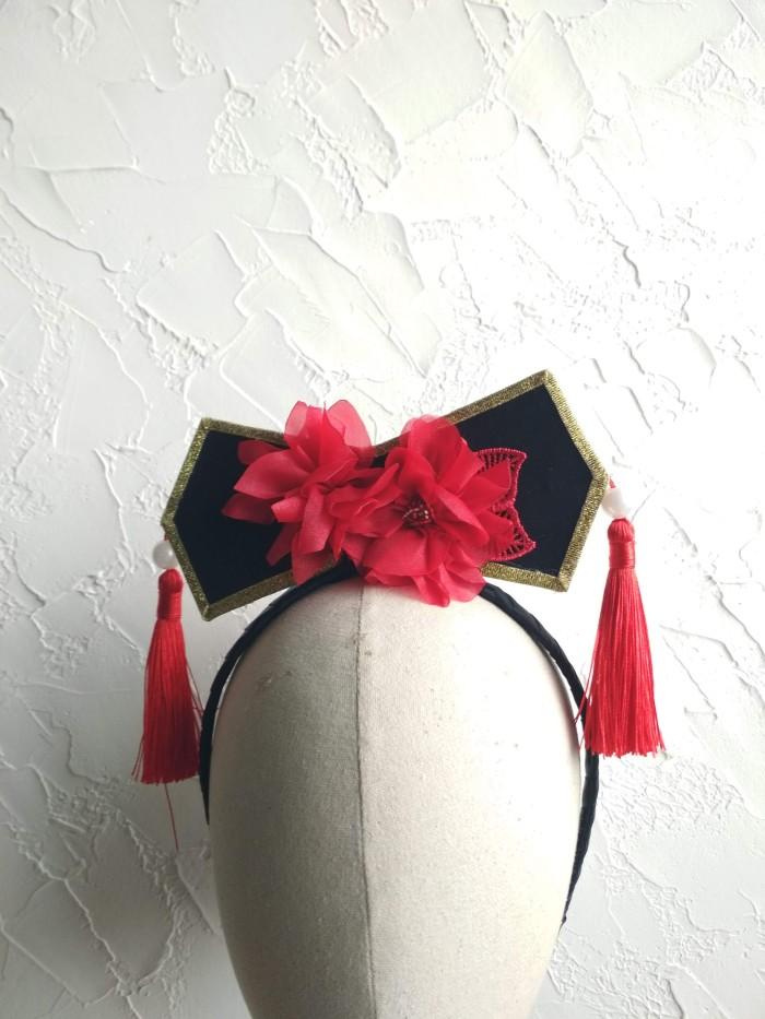 X☎T3 Huan Mei Red Bando Imlek Sincia Cny D♪99