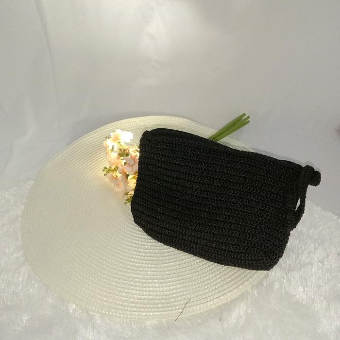 tas tali kur rajut  mini handmade