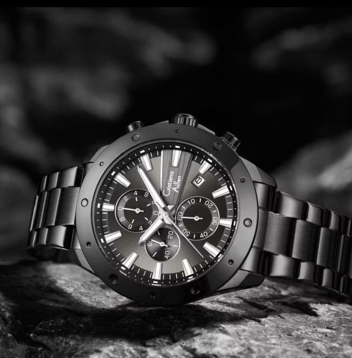 BUY 1 GET 1 !!! CRISTIANO AILLEN 8897 RANTAI  JAM TANGAN ORIGINAL