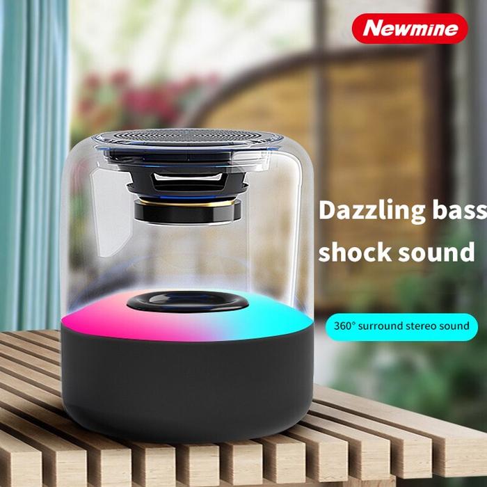 Newmine BT73 Bluetooth Speaker Desktop Audio Mini Portable Subwoofer