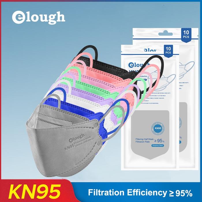 10-100PCS Colored FFP2 Masks KN95 Fpp2 Mascarilla approved ce