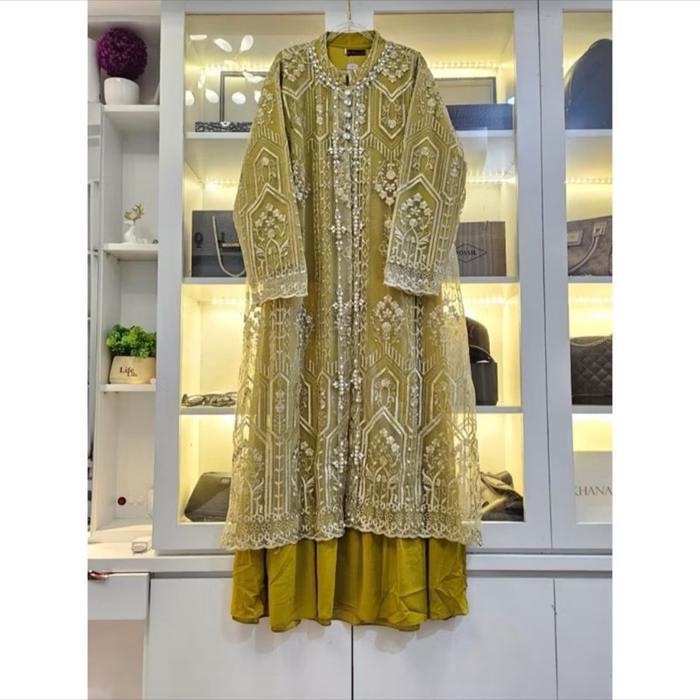 GAMIS ANDARI JUMBO // SERAGAMAN MEWAH// GAMIS MEWAH// GAMIS PESTA// GAMIS PENGAJIAN YASIN// SERAGAMA