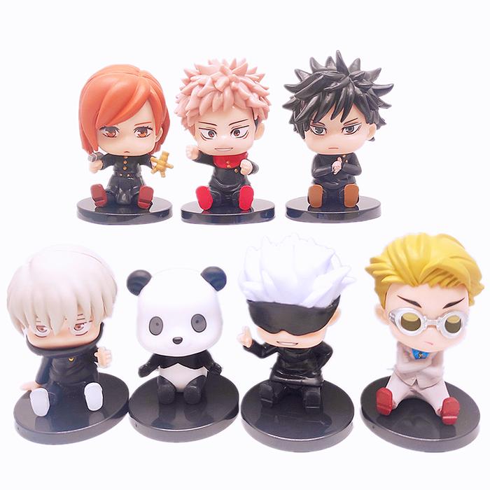 Anime Jujutsu Kaisen Figure Gojo Satoru Kugisaki Nobara Figure