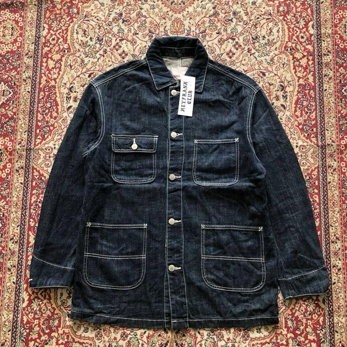Jaket Spao for Men chore coat denim jacket Vintage Denim coat jacket i440