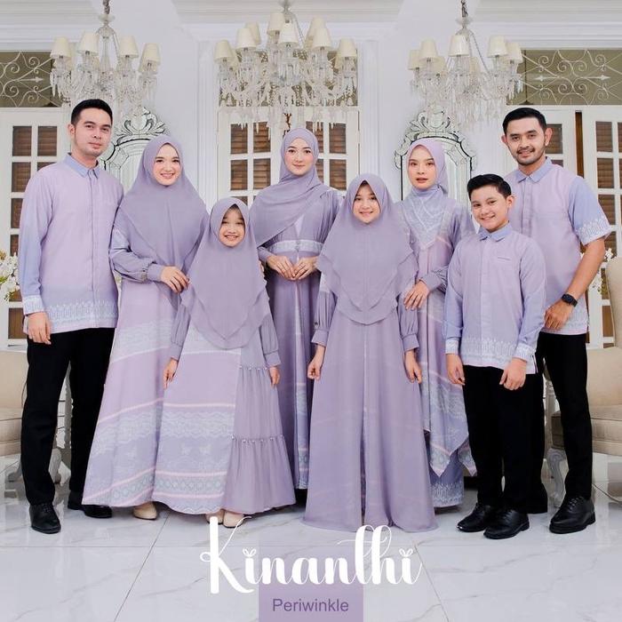 Khusus DP Sarimbit Keluarga Kinanthi by Nararya Premium gamis set