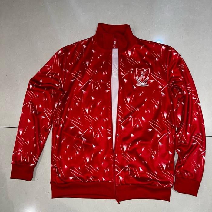Liverpool Retro Candy Track Jacket 1989 Size M Mint Condition