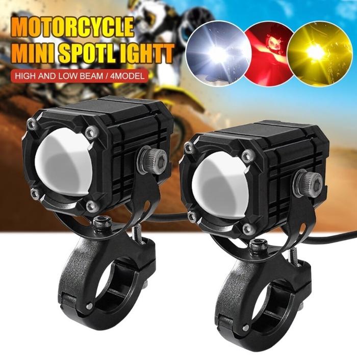 Lampu Sorot Laser D2 Kipad Premium Mini Driving Led Super Terang/ Lampu Tembak Laser D2 Mini Driving