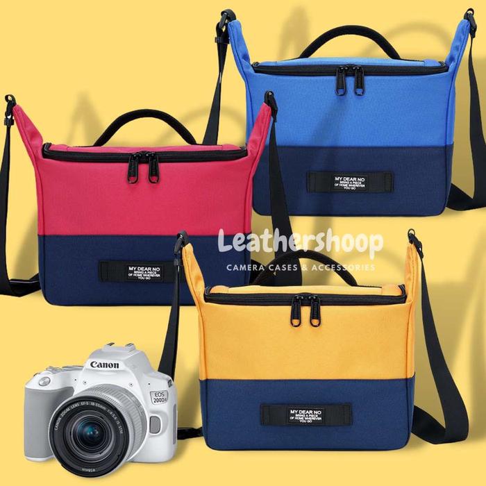 Tas Kamera DSLR Mirorrless Waterprof Fashionable camera bag Fuji Sony