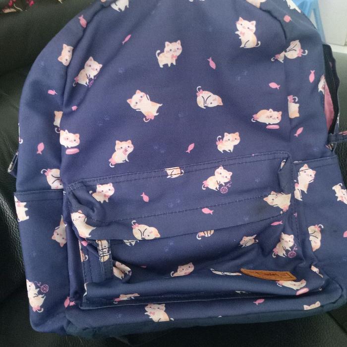girls backpack ripples navy Fashion