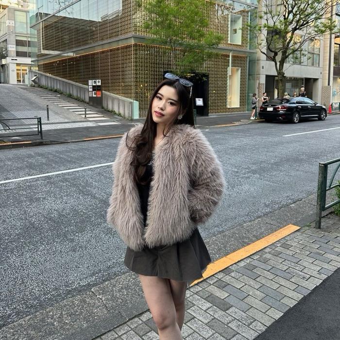 KIM FUR JACKET bulu bulu winter coat