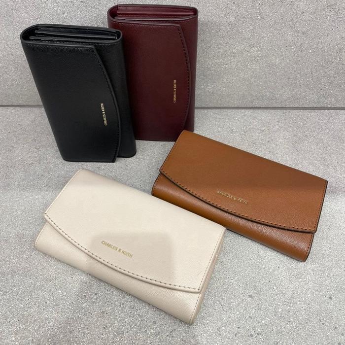 Dompet Wanita Panjang C*K - Garansi Refund Jika Palsu/KW - Termasuk Box/Plastik dan Paperbag - Pengi