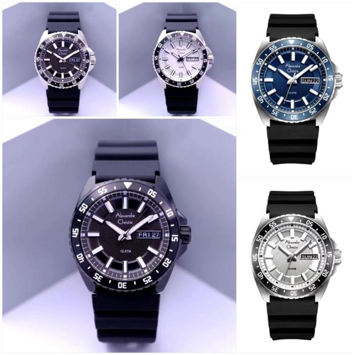 New AC6541 Jam Tangan Pria AC 6541