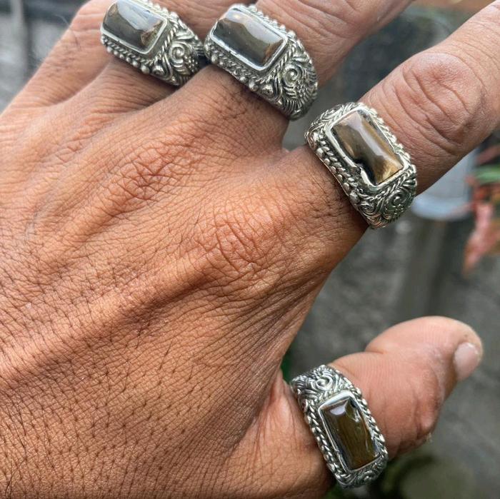 cincin uli gadang nusa asli ring bahan titanium Dewasa