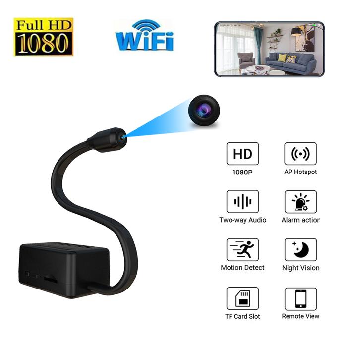 Portable Mini Camera Light 1080P Wireless Micro Indoor Wifi