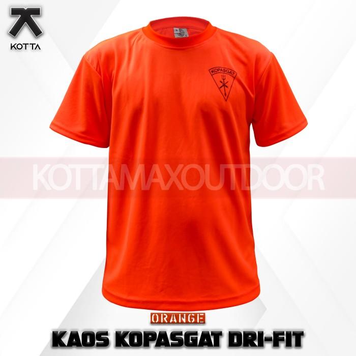 Kaos Dryfit Kopasgat Oren - Kaos Dryfit Paskhas Terbaru