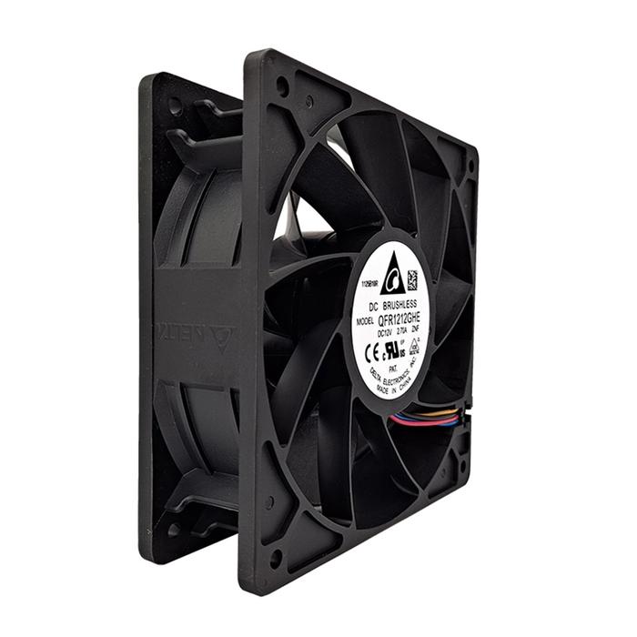 Kipas Fan DC 12cm Delta Brushless 6000RPM 12V 4 Wire Cooling Fan for KIPAS MINING RIG / Delta ANTMIN