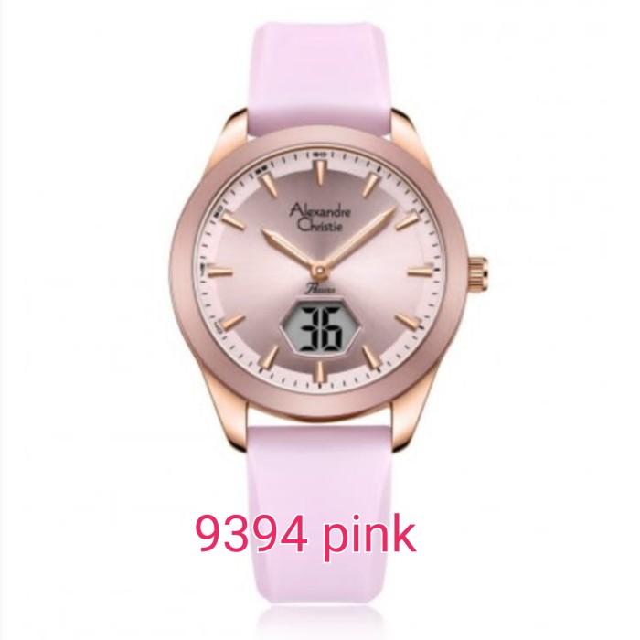 Jam tangan wanita Alexandre Christie AC 9394 LH - pink