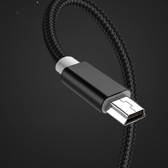 Mini USB Cable Mini USB to USB Fast Data Charger Cable for Cellular Phones MP3 MP4 Player GPS Digita
