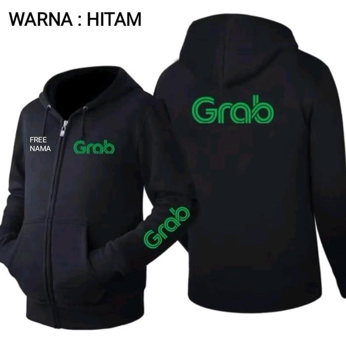 HODDIE RIT GRAB / GRAB FOOD / JAKET TERLARIS / JAKET DRIVER / JAKET PENGENDARA / JAKET OJOL