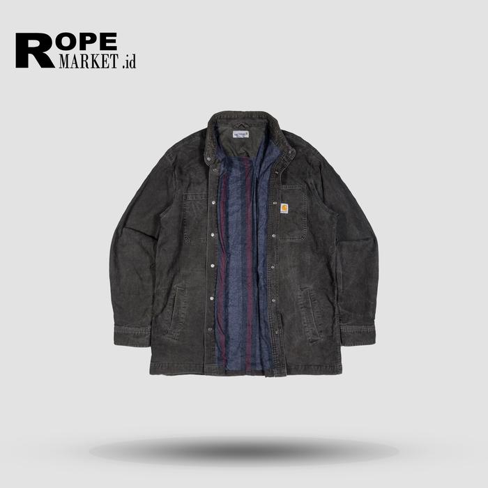 CARHARRT Rugged Flex Canvas Fleece Blanket Lined WorkShirt Jacket Fall2017 Not Stussy Dickies