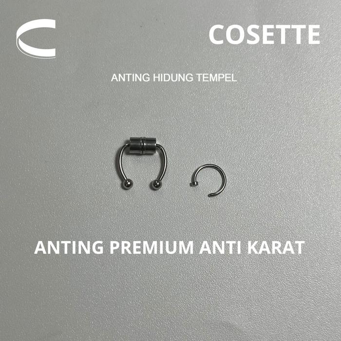 COSETTE Anting Tempel Hidung Pria Wanita Unisex