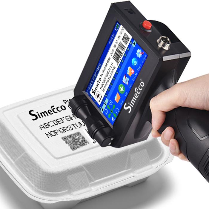 25.4 Portable Handheld Inkjet Printer Production Date QR Coding