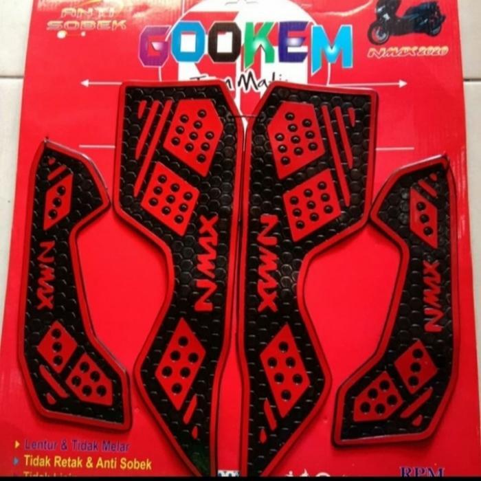 karpet Yamaha NMAX NEW 2020 2021 bordes pijakan kaki NMAX 2020 2021