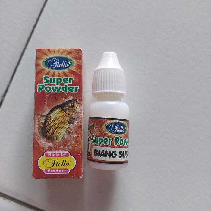 Stella Super Powder Biang Susu Bubuk Campuran Umpan Mediia Umpan Pelet, Lumut dan Lainnya.