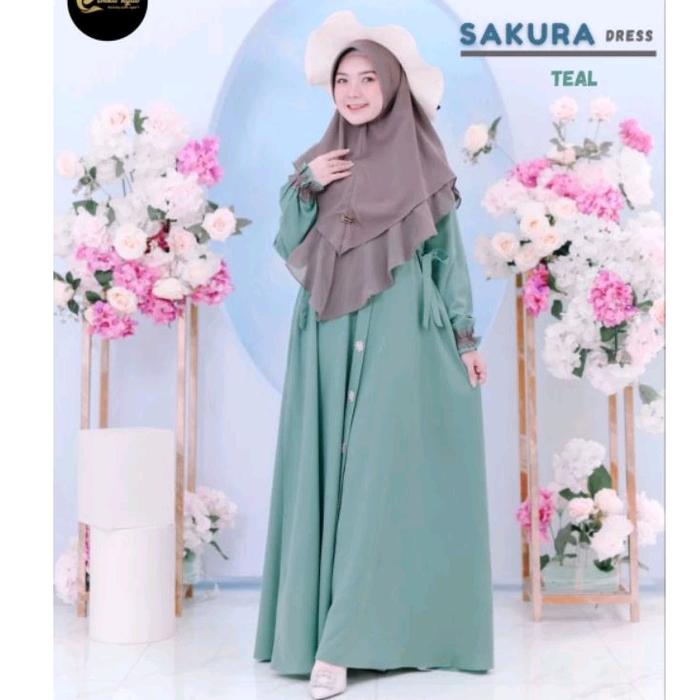 Gamis Sakura Dress by emka hijab original