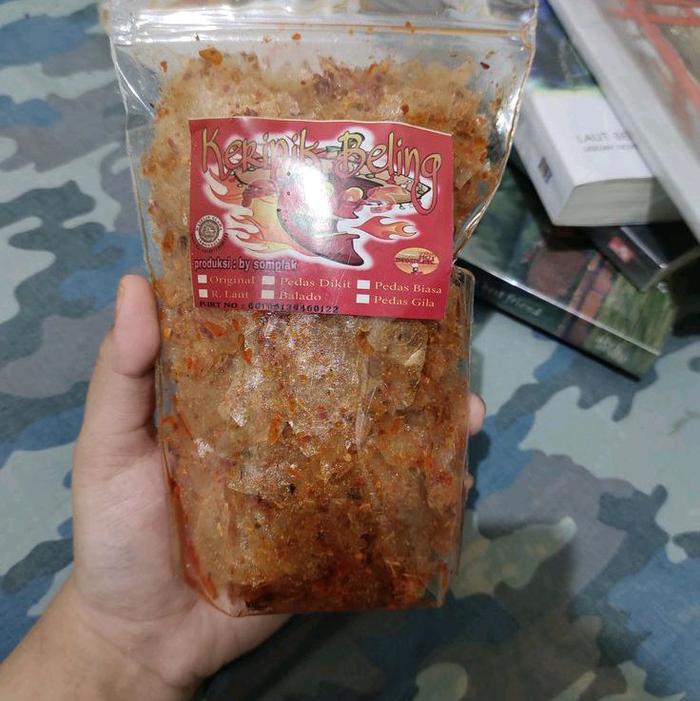 kripik kaca renyah pedas nya nendang murah enak