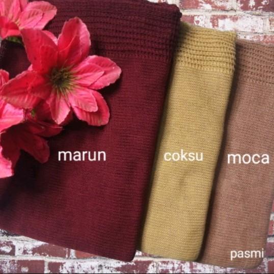 pasmina rajut polos/pasmina rajut/pasmina polos
