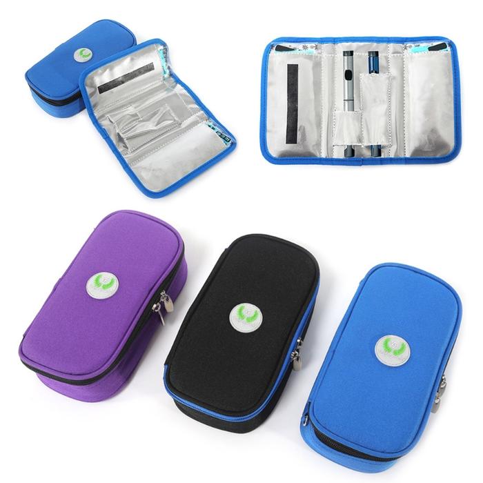 Portable Insulin Ice Cooler Bag Pen for Case Pouch Diabetic Organizer