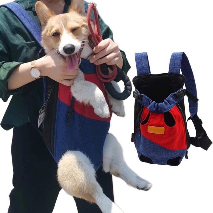 Pet Cat Backpack Carrier Adjustable Pet Carrier Bag Outdoor Travel