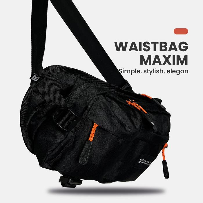 WAIST BAG PRIA URBAN FACTOR MAXIM TAS SELEMPANG