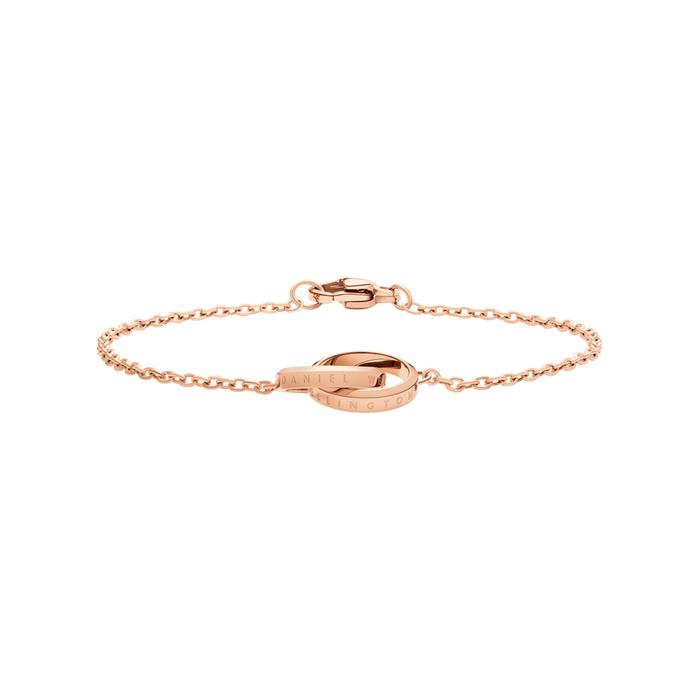 Daniel Wellington - Elan Unity Bracelet Rose Gold - Gelang Wanita - Original