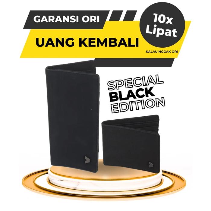 Dompet Lipat Kalibre no Eiger Special Black Dompet Panjang Pria Cowok Cowo Original