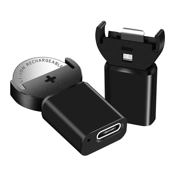 Charger Baterai Kancing Li-ion LIR2032 LIR1632 USB Type C / Cas Baterai Bulat Kancing Baterai Jam Hi