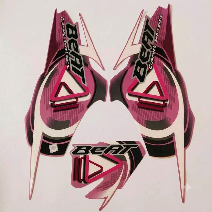 Honda Striping/List Body Beat 2009/2010 untuk Motor Beat dengan Desain Standar Original Pabrikan
