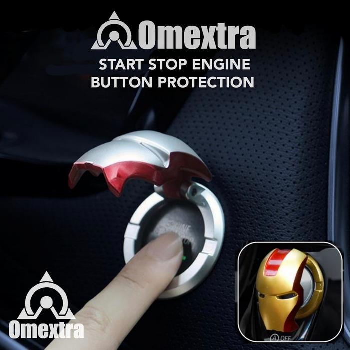 Car Start Stop Button Protection Omextra Pelindung Tombol Cover Mobil