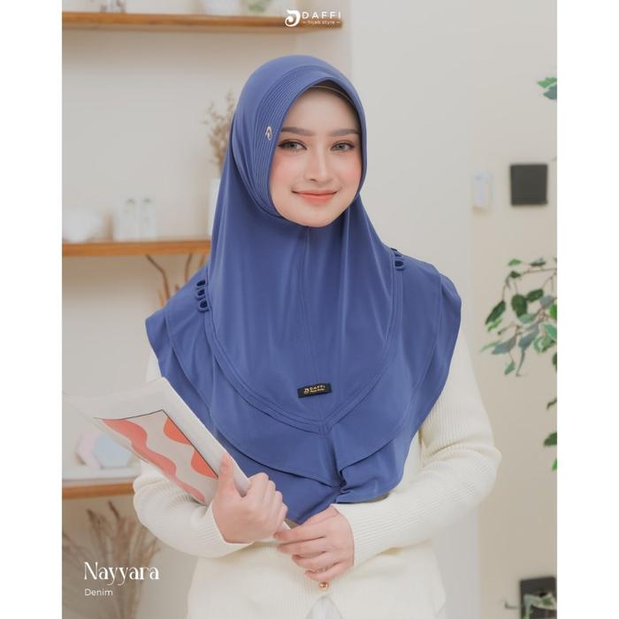 DAFFI HIJAB - BERGO NAYYARA  DAFFI TERBARU JERSEY PREMIUM