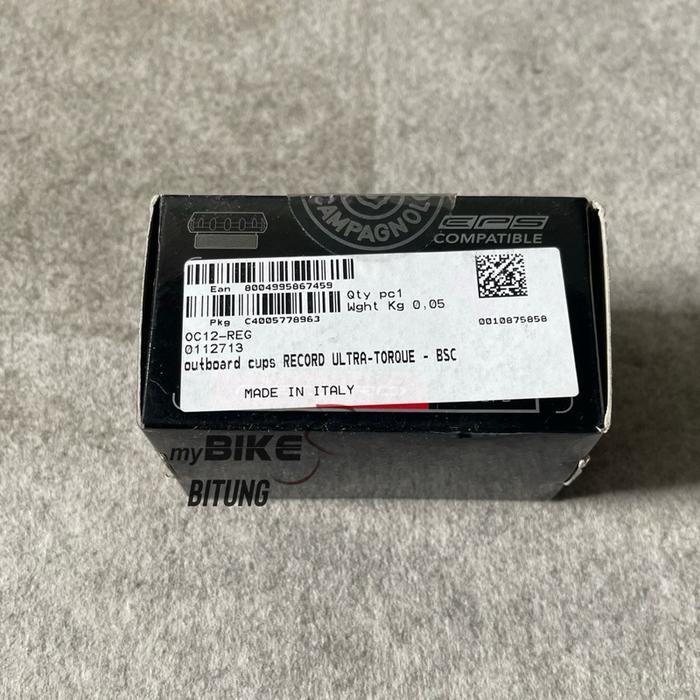 Campagnolo Record Ultra-Torque drat English Bottom Bracket Cups (BSA) PMJ69 TAD1